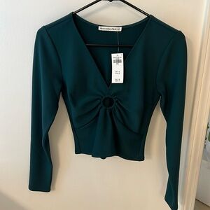 A&F cutout long sleeve